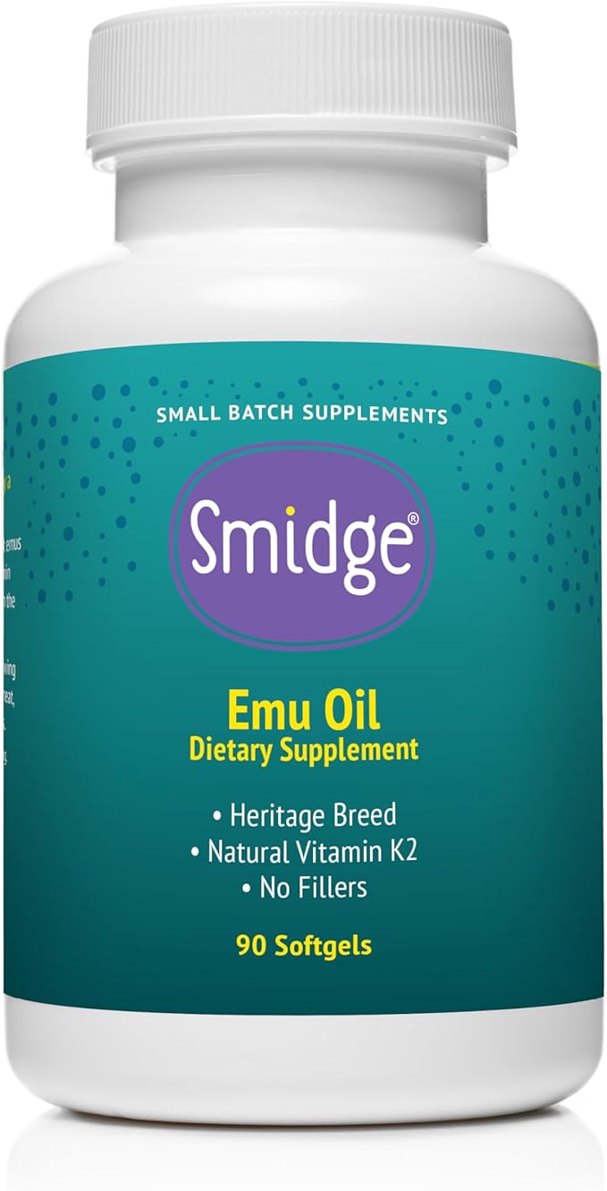 Smidge® Australian Emu Oil – 90 Softgels