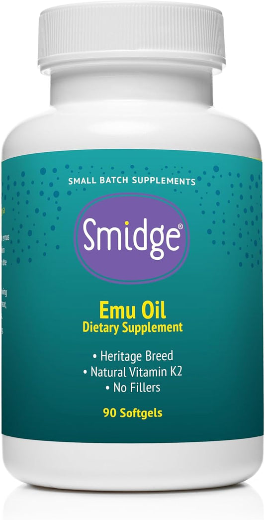 Smidge® Australian Emu Oil – 90 Softgels