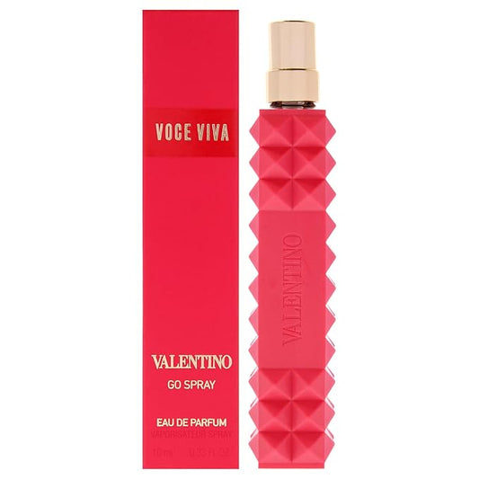 Valentino Voce Viva Eau de Parfum Spray for Women, 0.33 Ounce/ 10 ml
