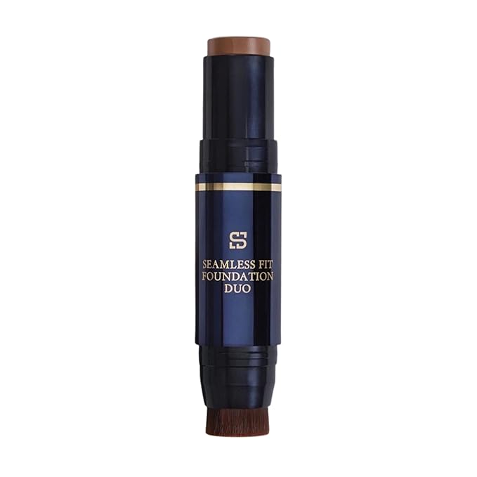SIIA Cosmetics Seamless Fit Foundation Duo in SW05 Brown Sugar