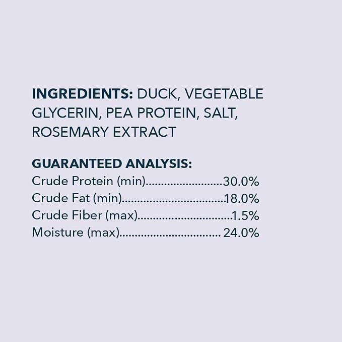 Amazon Brand - Wag Soft & Tender American Jerky Dog Treats – Duck Bites, 16 Ounce (Pack of 2)