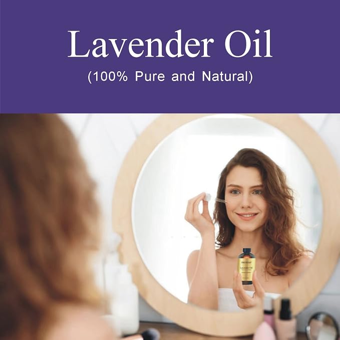 First Botany, 100% Pure Bulgarian Lavender Essential Oil - Premium Lavender Oil for Aromatherapy, Massage, Topical & Household Uses - 1 fl oz