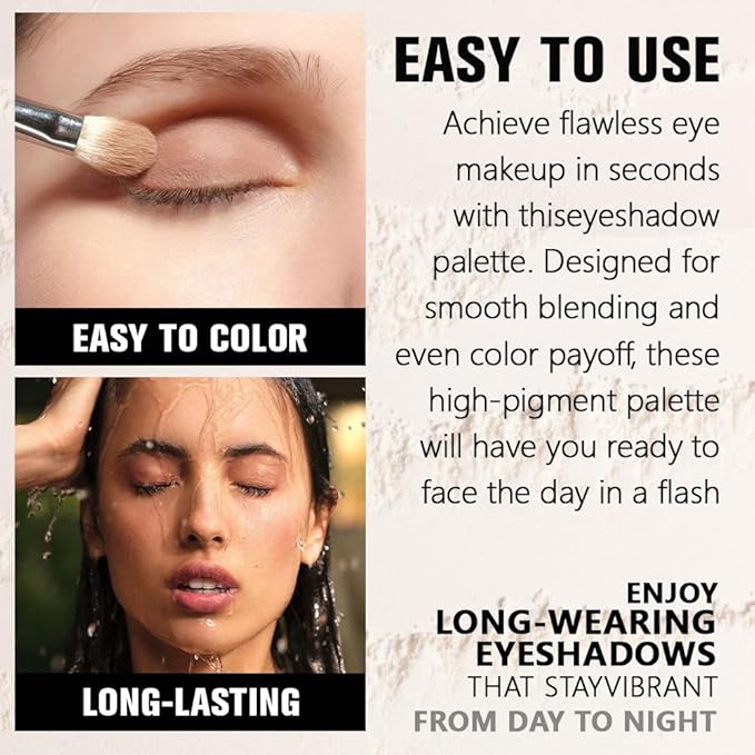 Forest Green Matte Eyeshadow Palette for Women, Single Monochrome Eye Shadow Makeup, Shiny Pressed Powder, Blendable Natural sombras para ojos, Holographic,Vegan,Travel -16