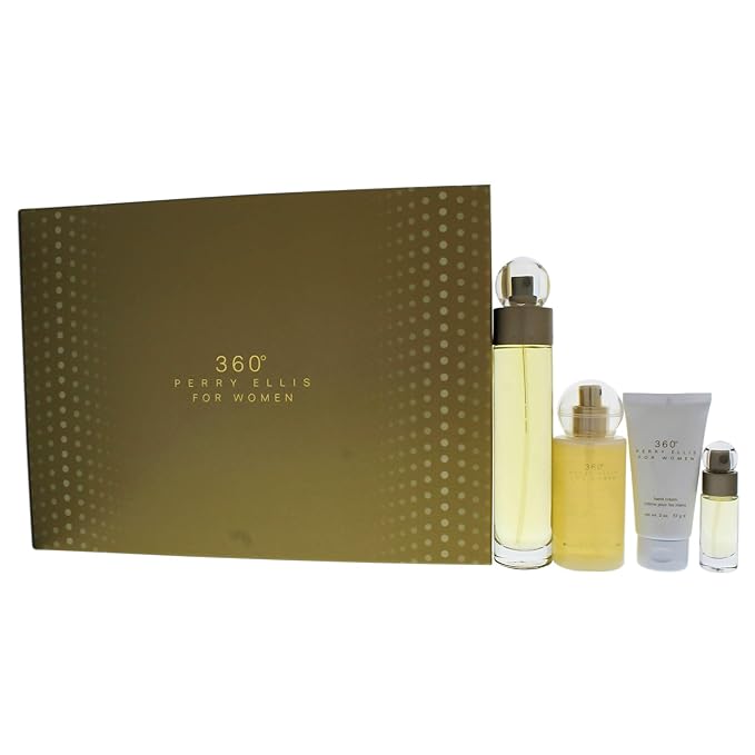 Perry Ellis Fragrances 360 for Women 4-piece Gift Set