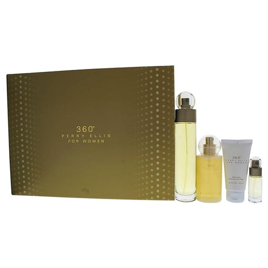 Perry Ellis Fragrances 360 for Women 4-piece Gift Set
