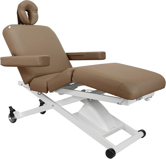 SKINACT Cleo Electric Spa Treatment Table, Facial Massage Bed ADA Compliant (Sand)