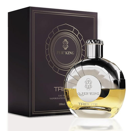 Dumont Per'King Tribute - 3.4oz - 3.4 Eau De Parfum - Unisex Perfume for Men & Women - Citrusy, Spicy & Woodsy Notes - Long Lasting Cologne Mist & Body Spray - for Him & Her