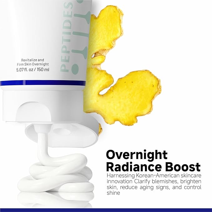 Glass Glow Collagen Night Wrapping Mask with Tetrapeptide-30, Kojic Acid Turmeric Overnight Masks for Soothing and Even Skin Tone, Peel Off Face Mask for Smoothing Wrinkles, 5.07 fl.OZ.