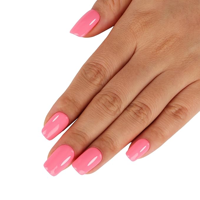 Pastel Coral Pink Gel Nail Polish,Macaron Coral Pink Gel Polish for Nail Art Starter or Manicure Salon, 0.51 Fl Oz - GP0022