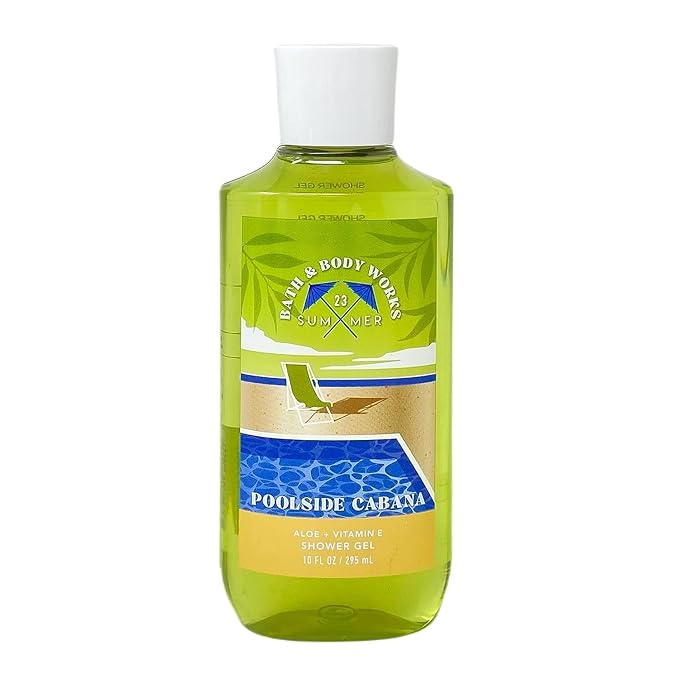 Bath & Body Works Signature Collection Shower Gel For Women10 fl oz (Poolside Cabana)