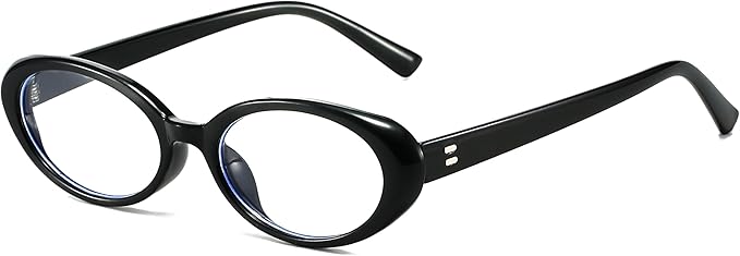 Breaksun Retro Oval Sunglasses for Women Men Fashion Small Oval Sunglasses 90s Vintage Shades