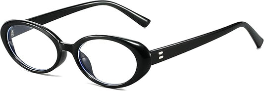 Breaksun Retro Oval Sunglasses for Women Men Fashion Small Oval Sunglasses 90s Vintage Shades