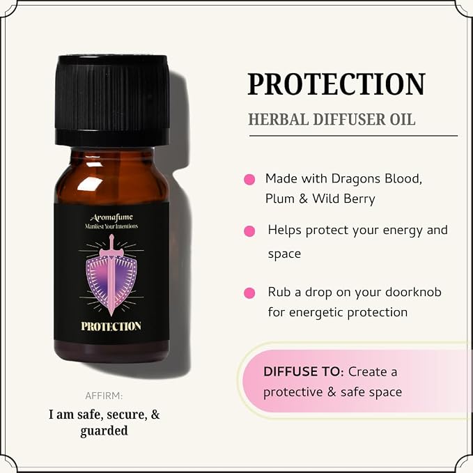 Get Well Soon, Love & Protection Oils | 3 x 10ml | Ideal for Emotional Comfort, Restorative Energy etc | Manifestation & Mindfulness