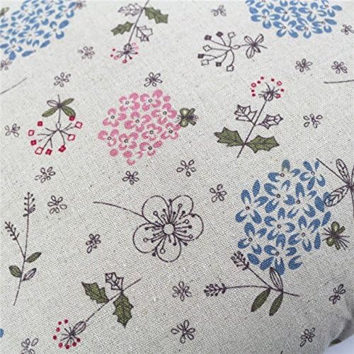 MoonRest Decorative Pillow, Fully Assembled with Hidden Zipper Filled with Synthetic Down Pillow Inserts (Rose Blossom Flower)