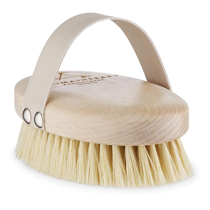 Aromatherapy Associates Revive Body Brush, Natural Dry Brush to Exfoliate Skin and Boost Circulation, Cellulite Brush Made of Natural and Sustainable Materials (1 Count)
