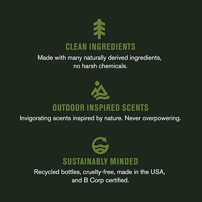 Every Man Jack Coconut + Driftwood & Amber + Sandalwood Mens Body Wash for All Skin Types - Cleanse, Hydrate, and Smell Great - Free of Parabens, Phtalates, and Dyes - 33.8 fl oz (2 Pack)