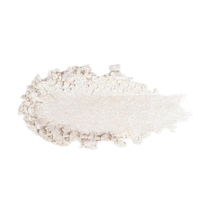 KimChi Chic Pearl Gone Wild Highlighter - Pressed Shimmer Powder for Face & Body, Iridescent Glow, with Mirror, Cruelty Free, Hope Blue Iridescent 0.32oz