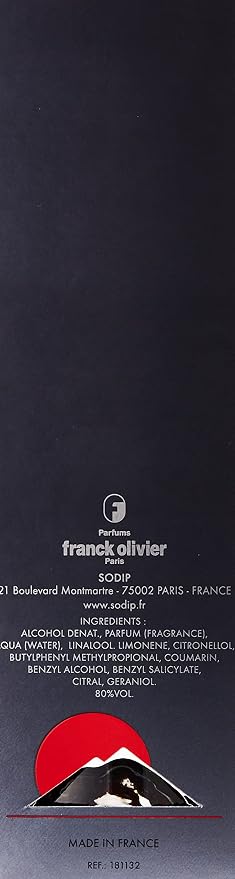 Frank Oliver Sun Java Intense for Men Eau De Perfume 2.5 Ounces (Pack of 2)