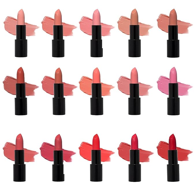 Radiant Professional Advanced Care Lipstick - Ultra Nourishing, Moisturizing Long Lasting Matte Lipstick With Vitamin E- UVA UVB Filters - VELVET (24 WARM RED)