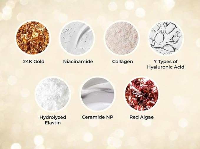 Dr. Tree 24kt Gold Collagen Hydrogel Eye Patches, with Niacinamide and Hyaluronic Acid – Hydrating Under Eye Patches For Dark Circles, Fine Lines & Puffiness - 117g / 4.12 oz (90 Pads)
