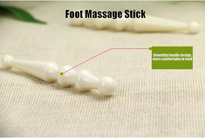 Foot SPA Massage Stick Deep Tissue Massage Stick Reflexology Massage Wand Manual Acupuncture Pen Relief Pain Tools Body Relaxing Point Massage or Body, Foot, Hand Massage