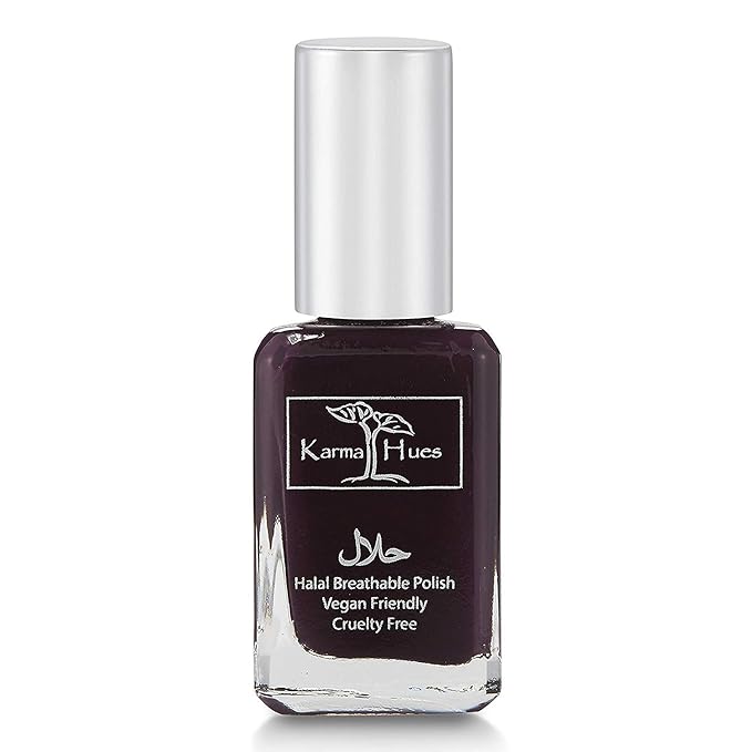 Karma Naturals Certified Halal Nail Polish - Breathable & Water Permeable, Wudu Friendly (Zara)