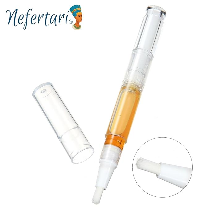 Nefertari Eyebrow Growth Serum: Eyebrow Oil to Grow Brows with Advanced Formula to Boost Longer Fuller and Thicker Natural-Looking Brows – Vegan, Cruelty-Free 15 mL triple Size