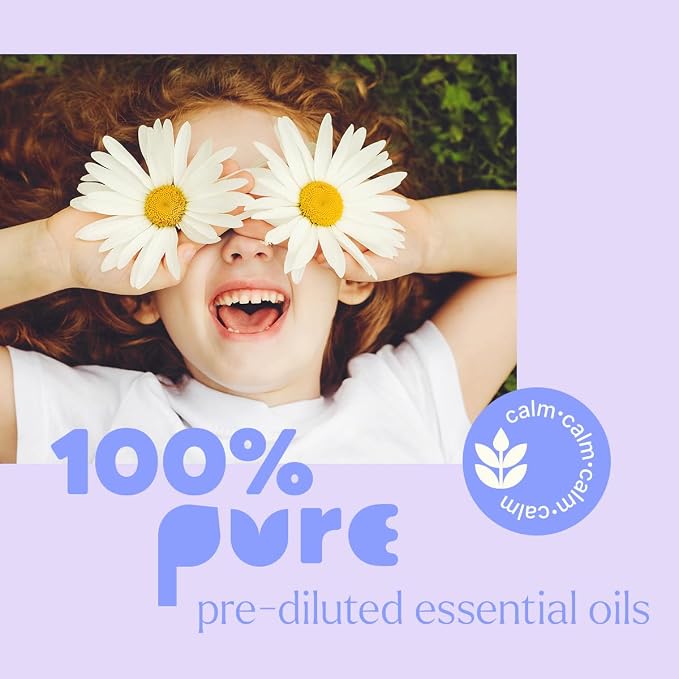 Plant Therapy KidSafe Happy Place Essential Oil Blend 10 mL (1/3 oz) Pre-Diluted Roll-On, Calming Aromatherapy for Stress, Relaxation & Emotional Balance