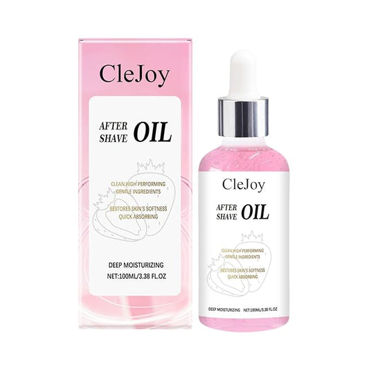 After Shave & Hair Removal Care Essential Oil, formulated with Mineral Oil, Jojoba Seed Oil and Vitamin E, nourish and soothe skin, improve dryness, keep skin silky, for daily post-shave care