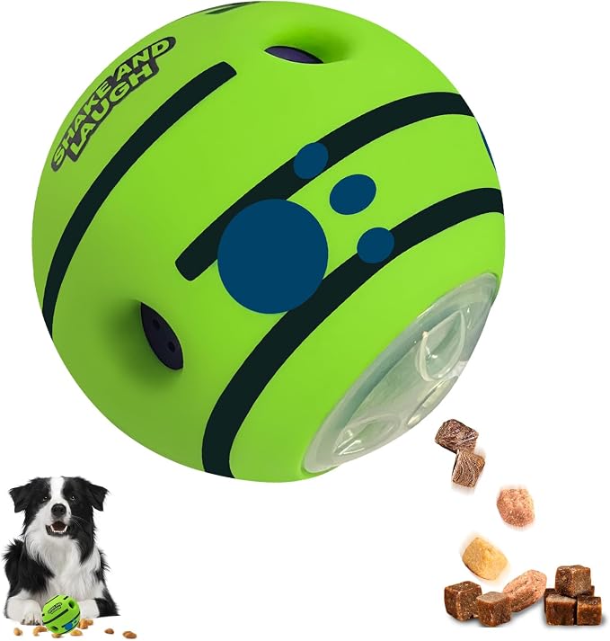 Interactive Puzzle Dog Treat Ball, L, 3.94 in (10 cm) | Treat Dispensing, Enrichment Toy