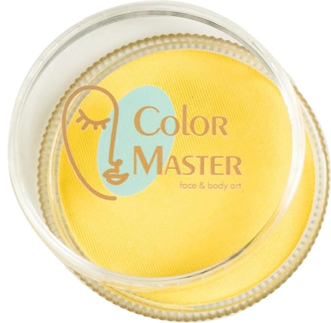Face and Body Paint Light Yellow (30gm)Non-Toxic High-Quality Paint for Children and Adults Halloween Makeup, Costumes, Festivals