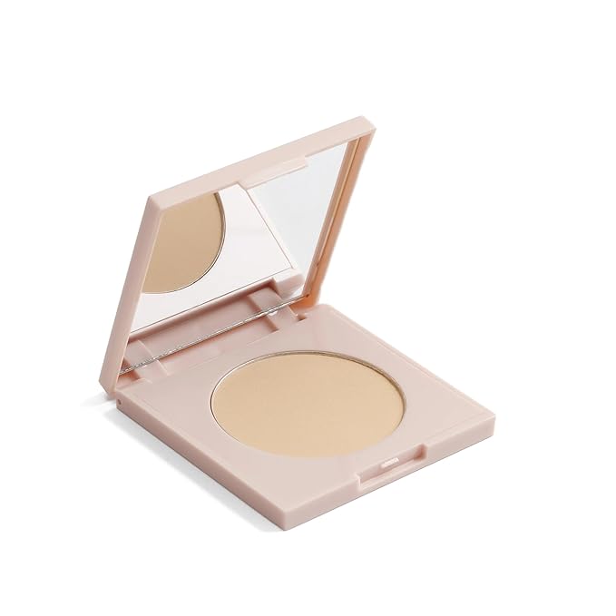 Sophia + Mabelle Finishing Powder – Lightweight Matte Setting Powder – Long-Lasting, Blurring, Buildable Face Powder for Oily Skin & Pores Powder for All Day Wear (ALMOND WHISPERER (Medium), Standard)