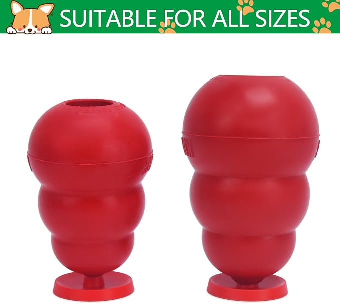 YeeBeny 4 Pack Dog Chew Toy Stopper Plug Fit L XL Kong Freezer Treat Toys