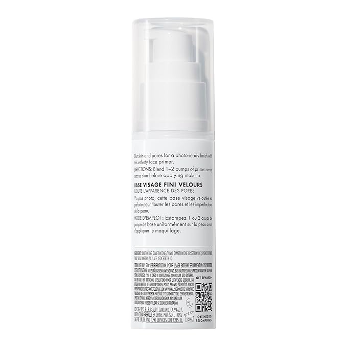 e.l.f. Mineral Infused Face Primer, Primer For A Smooth Foundation Base, Fills In Fine Lines & Refines Complexion, Vegan & Cruelty-free, Large (Pack of 2)