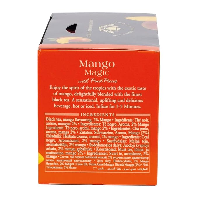 Ahmad Teas - Mango Black Tea 1.4oz - 20 Tea Bags