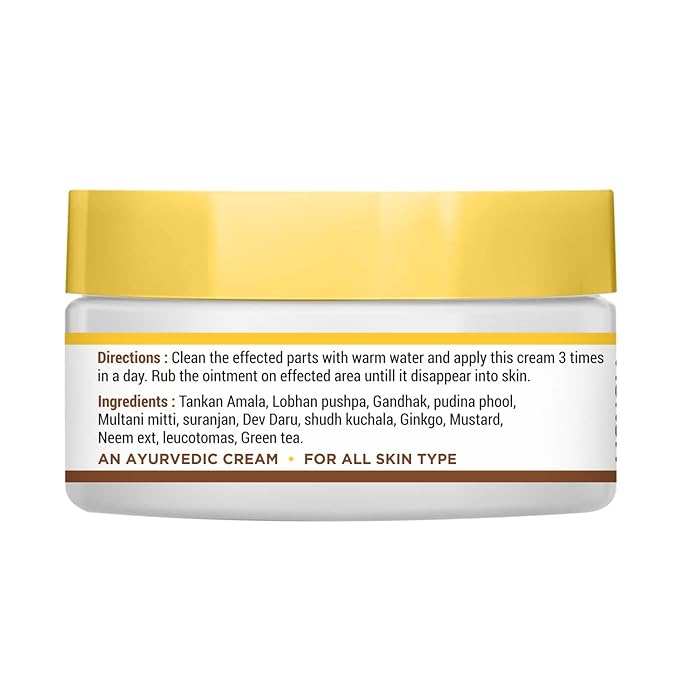 Anti Vitiligo Cream | Super Effective on Vitiligo, White Patches, Discoloration of Skin, Scar Removal, 80 Gram