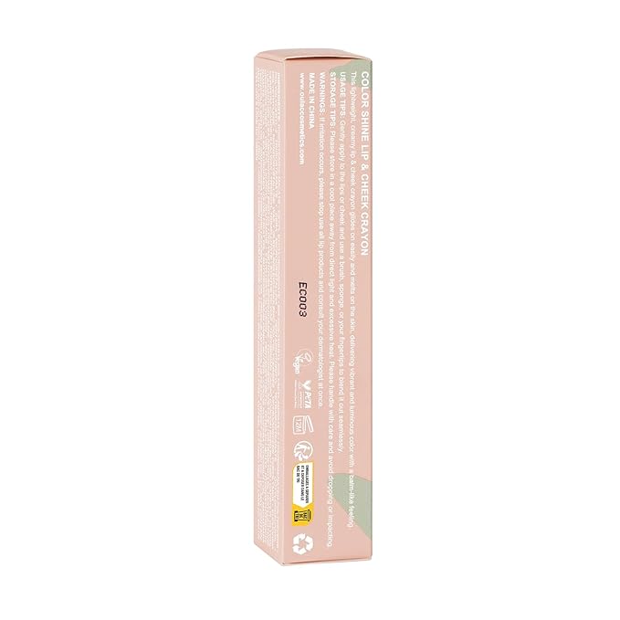 Oulac Moisturizing Lipstick - Hydrating Lipstick Tinted Lip Balm for Dry Lips, Purple Lip Crayon & Blush - Lip Color and Cheeks Makeup | 2.48g, Blackcurrant Jelly (05)