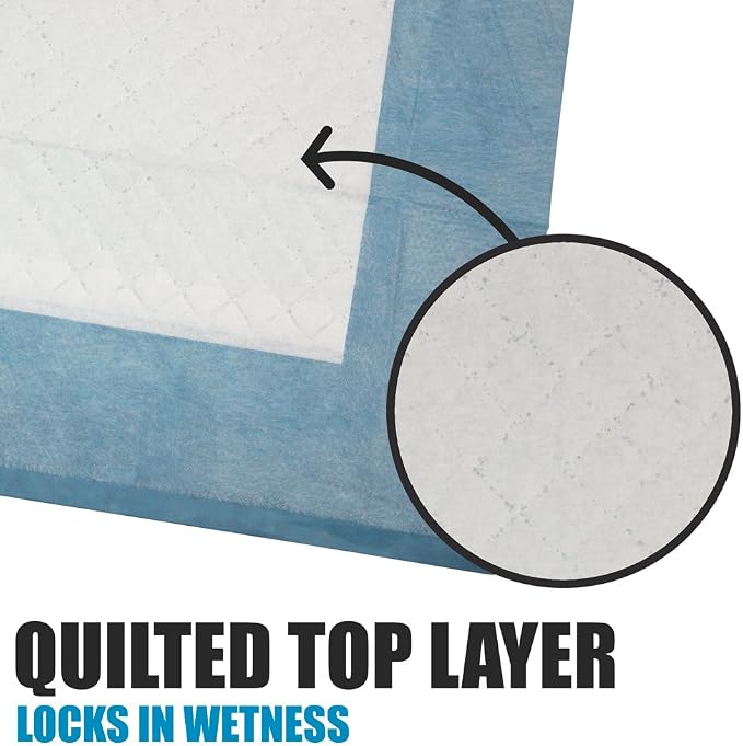 BV Pet Potty Training Pads for Dogs Puppy Pads, Pee Pads, Quick Absorb, 22" x 22" Training Pad, 50 Count Dog Pee Pads, Doggie Pads, Disposable Puppy Pee Pads