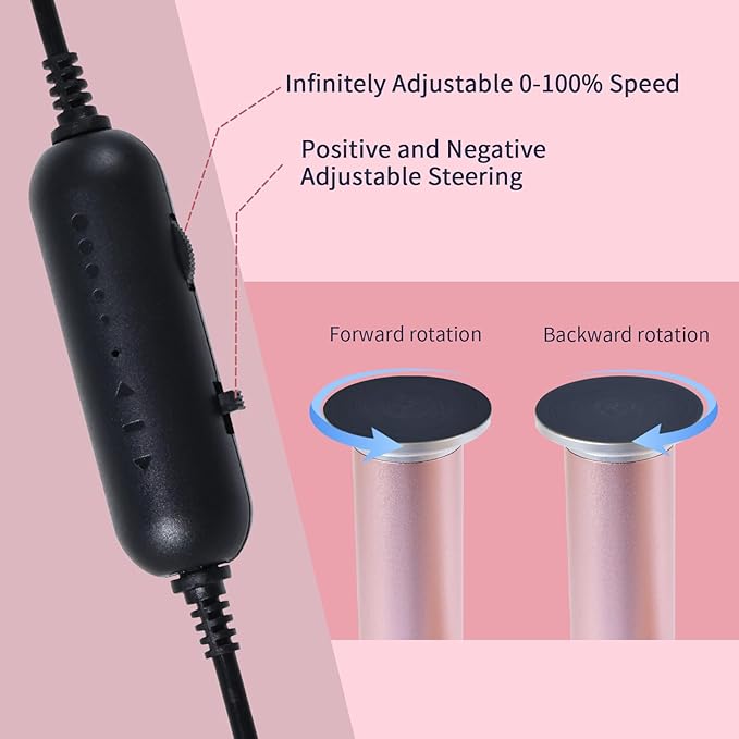 AprElm 4.8IN Longer Electric Foot Callus Remover with 80pcs Sandpaper Discs, Professional Aluminum Callus Remover for Feet, Stepless Speed Control Pedicure Tools for Dead Skin (Black)