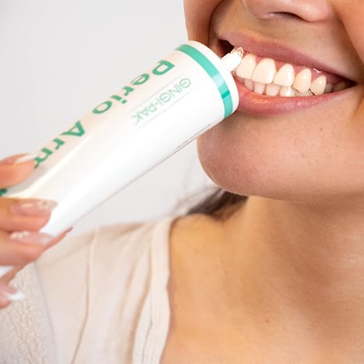 GINGI-PAK Perio Armor 1.7% HP Oral Cleansing Gel for Healthy Gums and A White Smile - Boost Whitening & Freshness with This Non-Invasive Treatment, 3 oz, Bubblegum