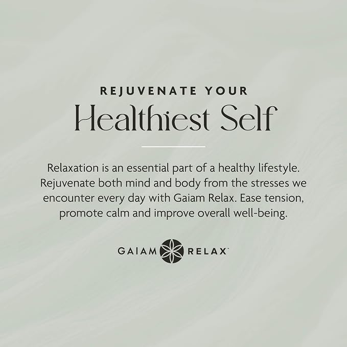 Gaiam Relax Handheld Massager – Portable Wood Massage Tool with 3 Free-Rolling Stainless Steel Balls for Sore Muscle, Tension & Blood Circulation Relief