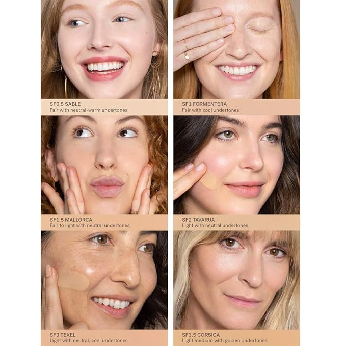 ILIA - True Skin Serum Foundation | Non-comedogenic, Cruelty-Free, Vegan, Weightless Feel, Buildable Coverage, Safe For Sensitive Skin (Maraca SF9)