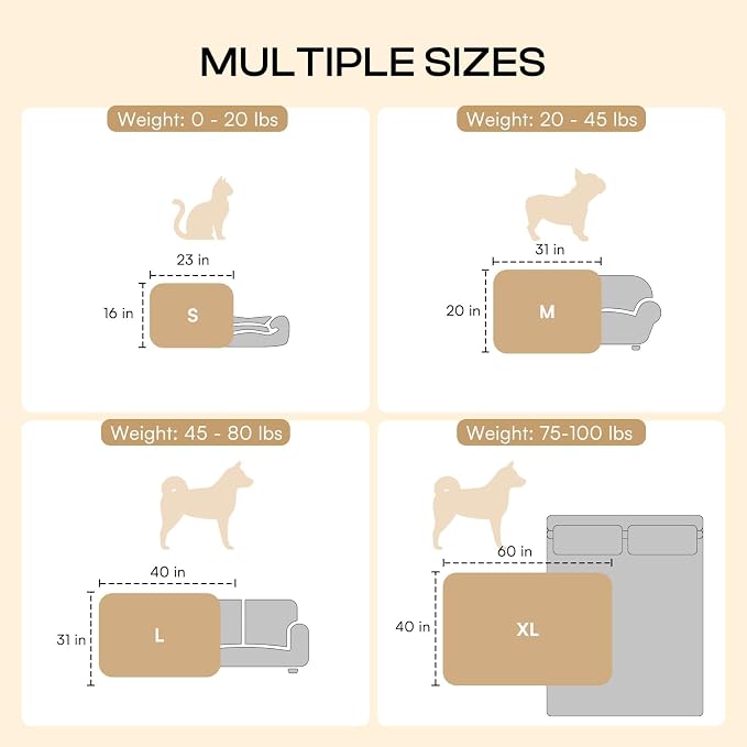 LINENLUX Dog Blankets 3-Pack, Super Soft Fluffy Fleece Pet Throw Warm | Premium flannel fleece pet throw for cats, puppies. Cozy warm for bed, crate, or couch naps; Bones and Claws-3pcs 40x31 inch