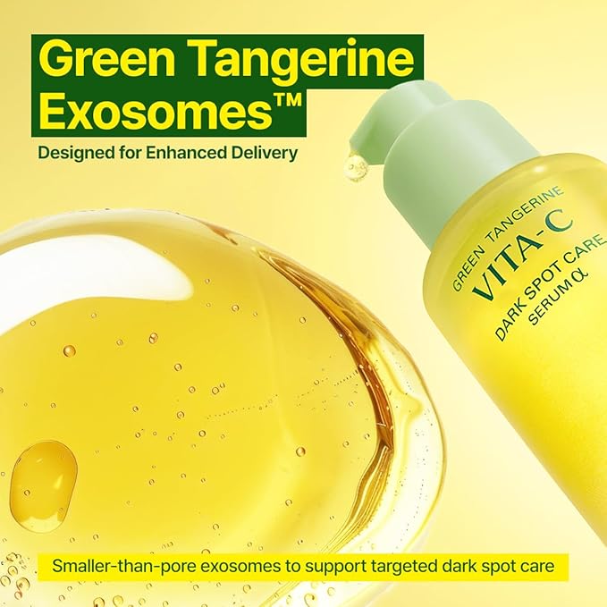 GOODAL Green Tangerine Vitamin C Serum [Advanced Ver.] – Facial Serum with 5% Niacinamide & Exosome Technology | Helps Improve the Dull Skin for Radiant Skin | Korean Skincare 1.01 fl oz / 30 ml