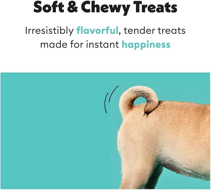 Wiggles & Wags Twists Dog Treats, Chicken and Coconut Flavor, 10 oz, with DN Essentials Bone-Shaped Waste Bag Dispenser & Roll