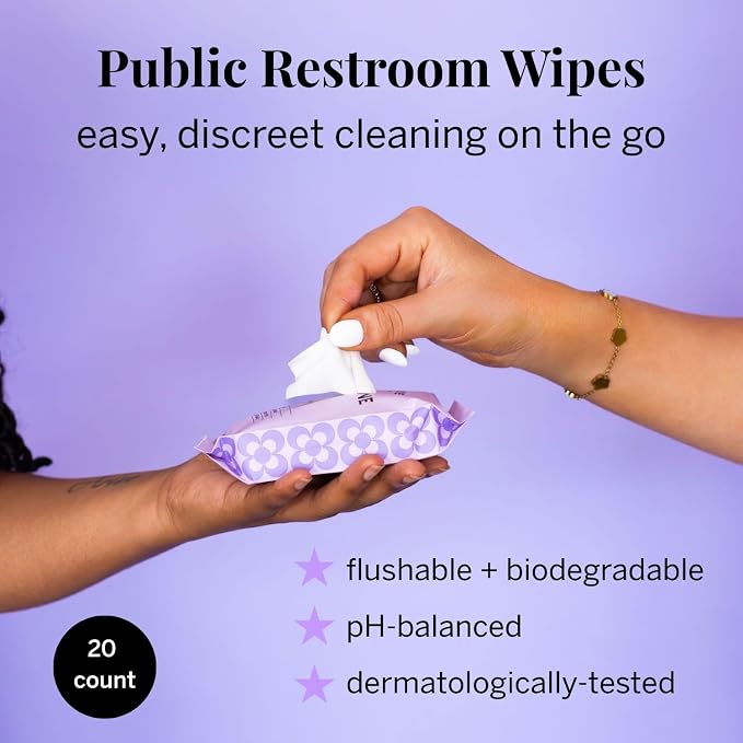 Pixie Period Starter Pads for Teen Girls - Organic Cotton 56ct - Designed for Tweens & Smaller Underwear - Leak-Proof with Wings for Feminine Care - Includes 32ct Mini & 24ct Regular Pads with Wipes