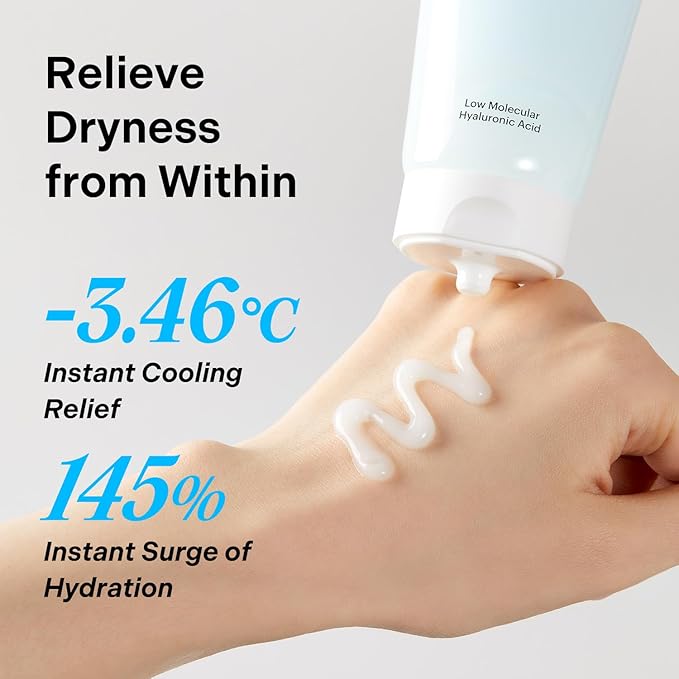 Torriden DIVE IN Hyaluronic Acid Soothing Cream Tube Type 100ml (3.38 fl. oz) | Revitalizing Facial Moisturizer for Sensitive and Dry Skin | Hyaluronic Acid, Panthenol, Allantoin