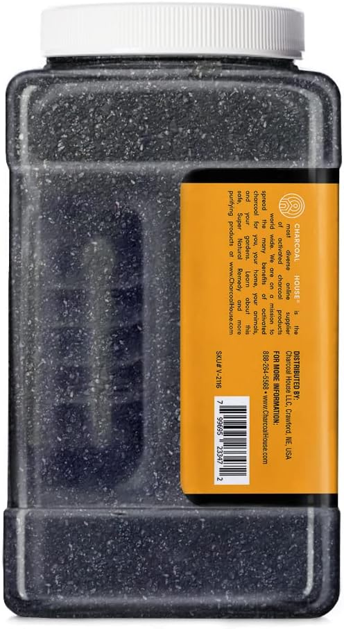 Kitty's Odor Stopper - 4 lbs of Activated Charcoal Cat Litter Box Odor Eliminator | Friendly Freshener | Unscented Deodorizer - Child Safe, Non-Toxic & Fresh | Extends Feline Litter Life