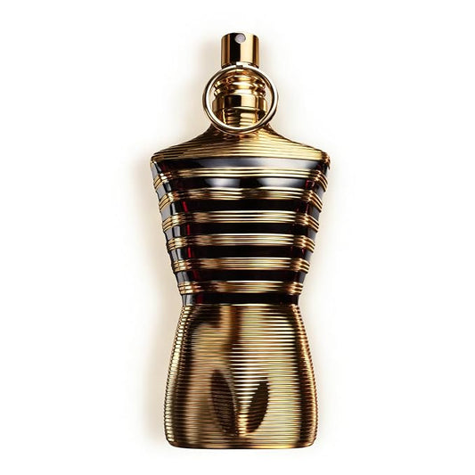 Jean Paul Gaultier Le Male Elixir Parfum - Long Lasting Woody Aromatic Cologne for Men with Lavender, Tonka Bean & Warm Amber - Luxury Elixir Parfum, 4.2 oz