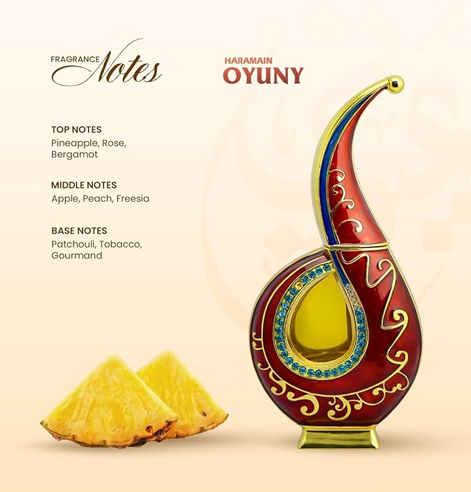 Al Haramain Oyuny 20ml Perfume Oil | Long Lasting Oil-Based Perfume for Men and Women